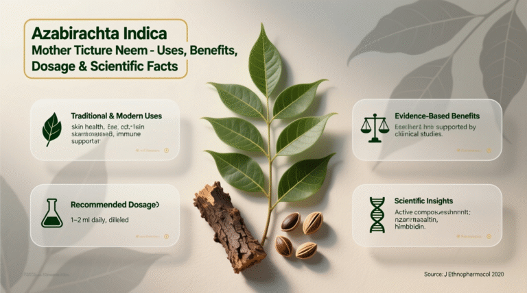 Azadirachta Indica Mother Tincture Neem– Uses, Benefits, Dosage & Scientific Facts