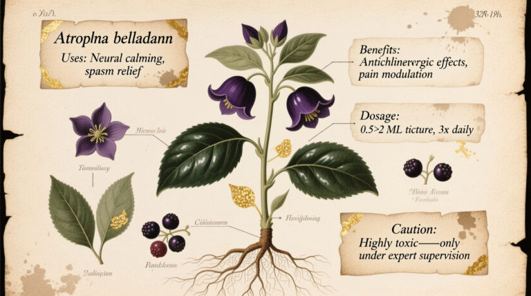 Belladonna Mother Tincture (Atropa belladonna Q): Uses, Benefits, Dosage, Complete Guide.