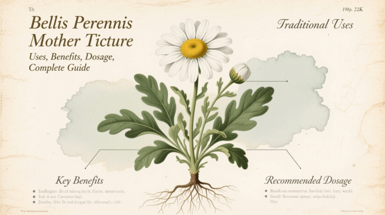 Bellis Perennis Mother Tincture: Uses, Benefits, Dosage,Complete Guide.