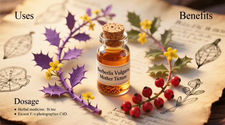 Berberis Vulgaris Mother Tincture: Uses, Benefits, Dosage.